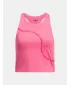 Lány felső UNDER ARMOUR G MOTION BRANDED CROP TANK 1390079-672 RÓZSASZÍN