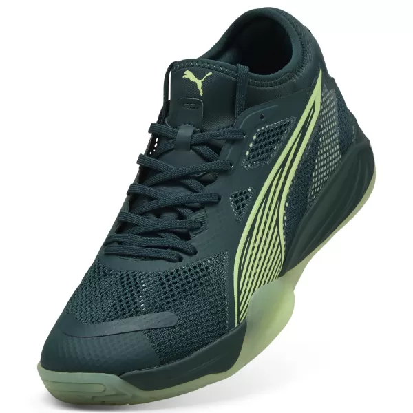  Férfi cipő PUMA ELIMINATE NITRO SQD 4 10843801 ZÖLD/POHÁR/FEHÉR/EZÜST 
