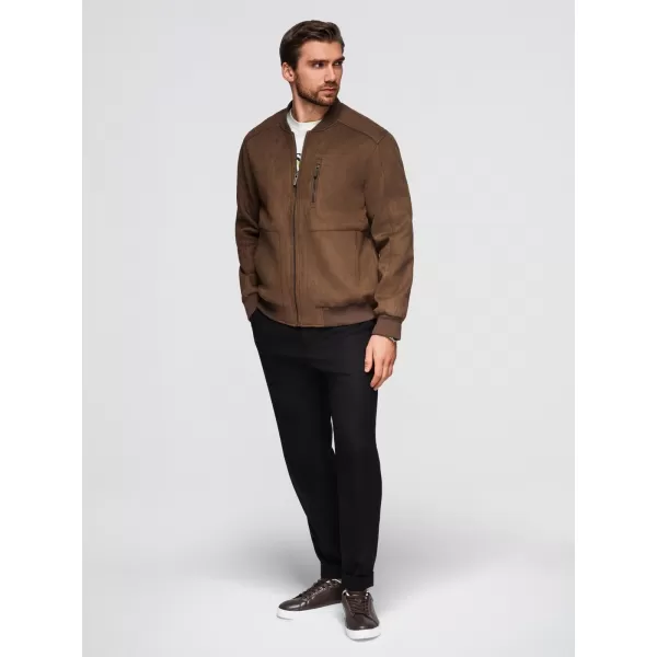  Kabát OMBRE OM-JAFL-0109 BARNA 