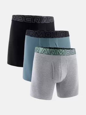 Férfi boxerek UNDER ARMOUR M PERF COTTON 6IN (3KS) 1383889-035 JÁSPIS KÉK