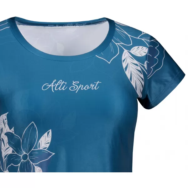  Női szabadidős T -piró prémium ALTISPORT VOJ/ALW119TR06 SMARAGD 