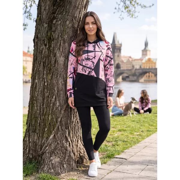 Női pulóver KIXMI VONITA VILÁGOS RÓZSASZÍN 