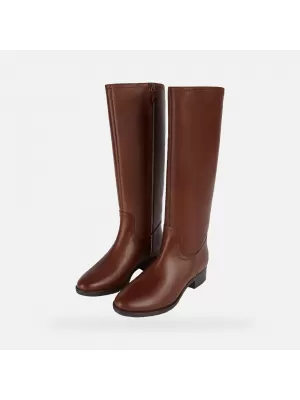 Női csizma GEOX FELICITY G004073 BARNA