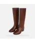 Női csizma GEOX FELICITY G004073 BARNA