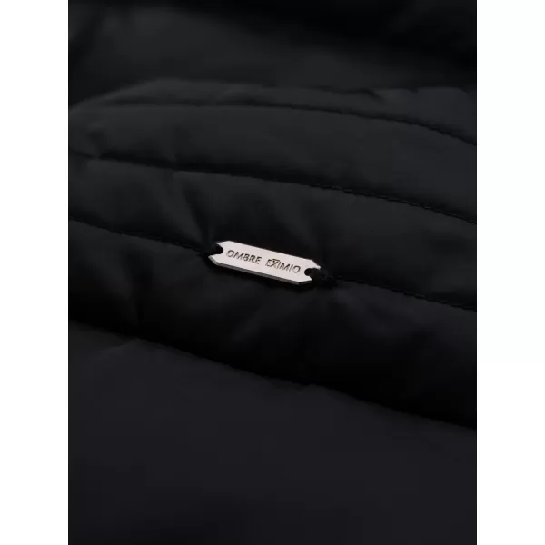  Kabát OMBRE OM-JALP-0218 FEKETE 