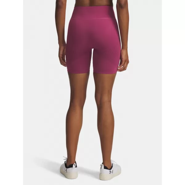  Női rövidnadrág UNDER ARMOUR UA VANISH SEAMLESS SHORT PIROS 