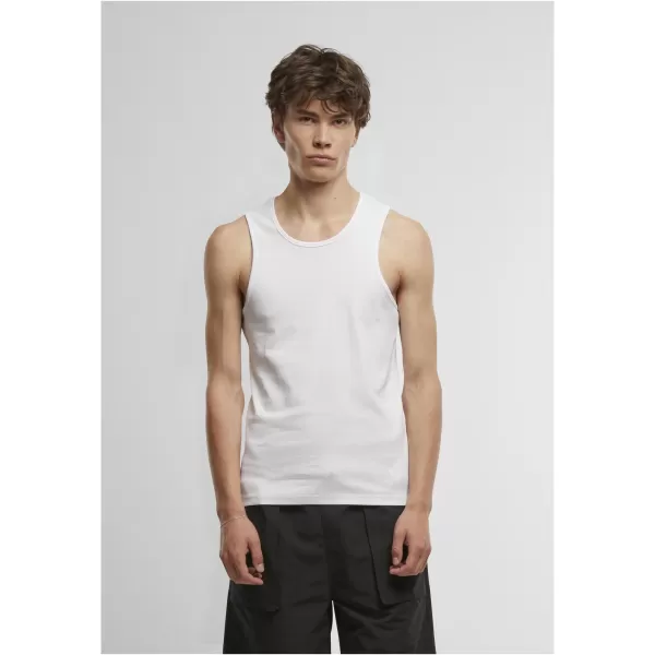  Férfi póló URBAN CLASSICS TB7650A HALVÁNY OLÍVA/FEHÉR 