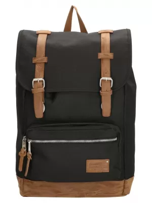 Hátizsák ENRICO BENETTI SANTIAGO 17 NOTEBOOK BACKPACK 23 L FEKETE