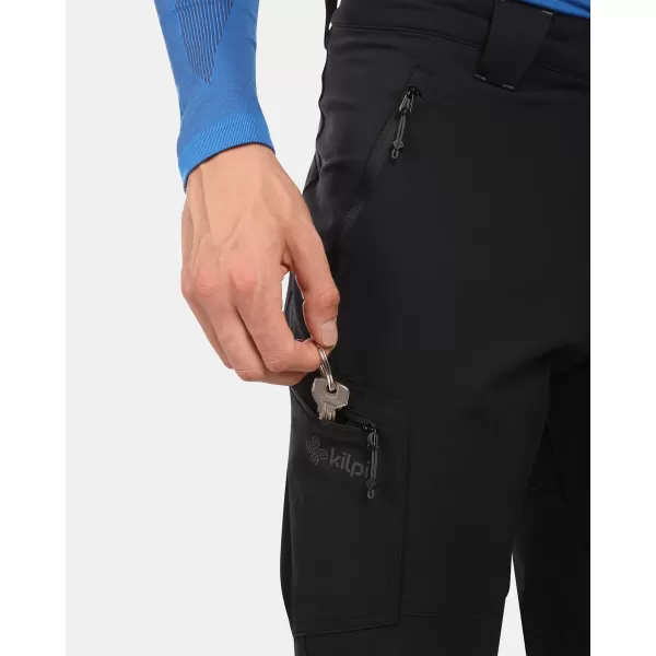  Férfi softshell nadrág KILPI TIDE-M ZM0411KI FEKETE 