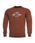 Pulóver PENTAGON HAWK SWEATER LONE WOLF K09019 BARNA VÖRÖS