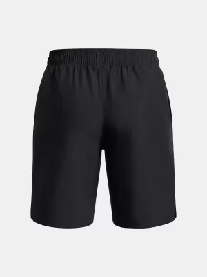 Fiú rövidnadrág UNDER ARMOUR UA TECH WOVEN WORDMARK SHORT 1383341-007 FEKETE