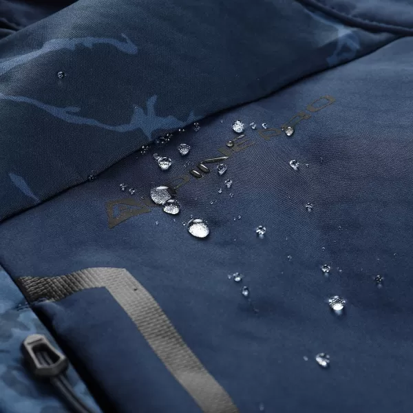  Férfi softshell dzseki ALPINE PRO HOOR KÉK 