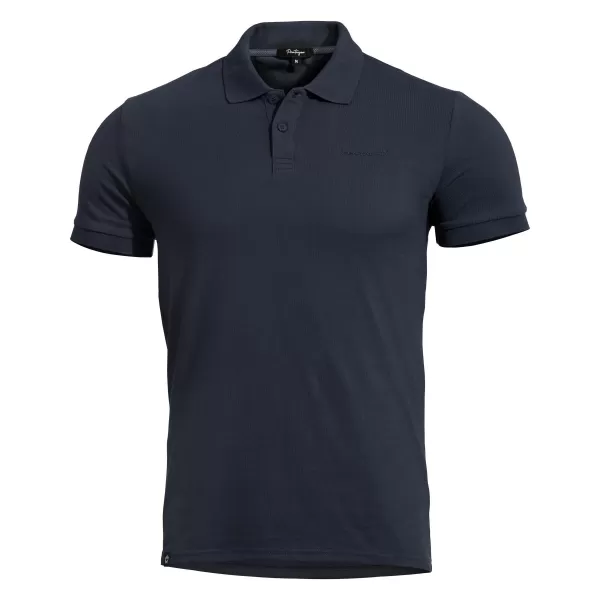  Férfi póló gallérral PENTAGON MOTH PIQUET POLO SHIRT K09047 ÉJFÉLKÉK 