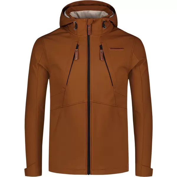  Férfi softshell kabát NORDBLANC NBWSM8264 PUŠTÍK BARNA 
