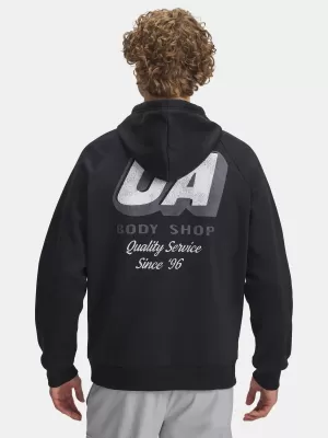 Férfi pulóver UNDER ARMOUR UA RIVAL FLEECE HBR LOGO HD 6003955-001 FEKETE