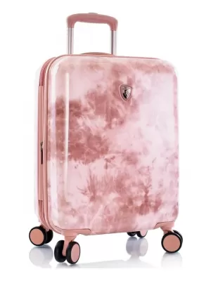 Bőrönd HEYS TIE-DYE S RÓZSA