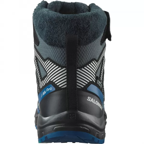  Gyerekcipők SALOMON XA PRO V8 WINTER WATERPROOF J TURBULENCIA/FEKETE/SÖTÉTKÉK 