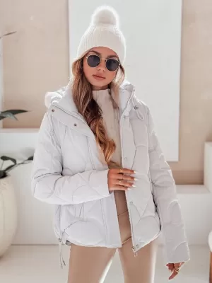 Női kabát DSTREET TY5042 FEHÉR
