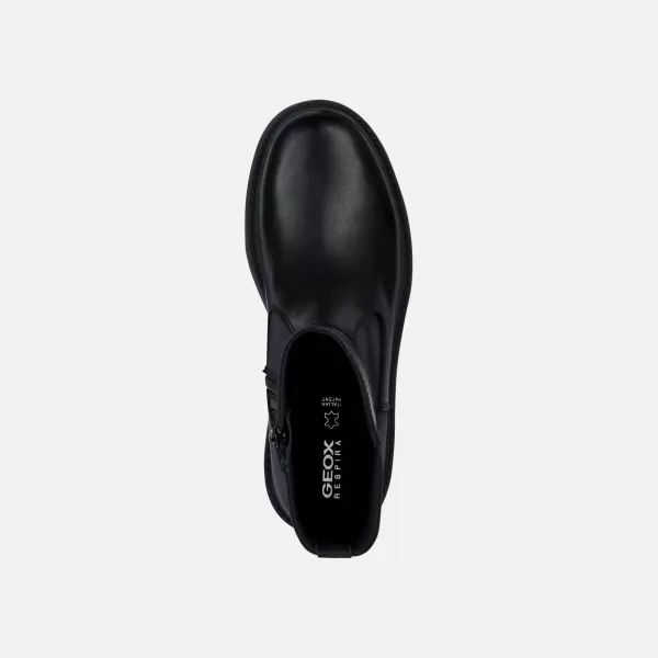  Női bokacsizma GEOX G004255 FEKETE 