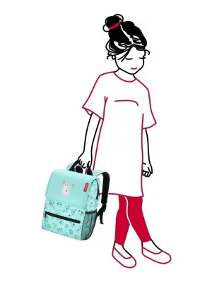 Hátizsák REISENTHEL BACKPACK KIDS MACSKÁK ÉS KUTYÁK MENTA