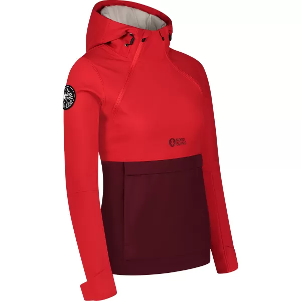  Női softshell anorák NORDBLANC NBWSL8275 PIROS 