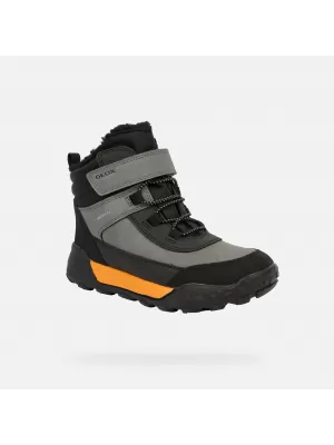 Fiú téli csizma GEOX TREKKYUP B ABX J46MBE0MEMSC0036 FEKETE