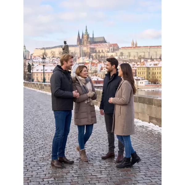  Férfi téli kabát ALTISPORT NEROM FEKETE 