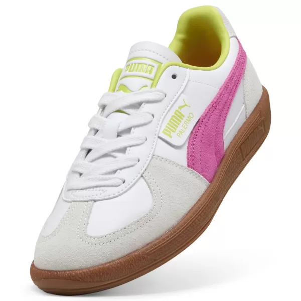  Férfi cipő PUMA PALERMO LTH 39646425 PUMA FEHÉR/FLURU RÓZSASZÍN KUTYA 