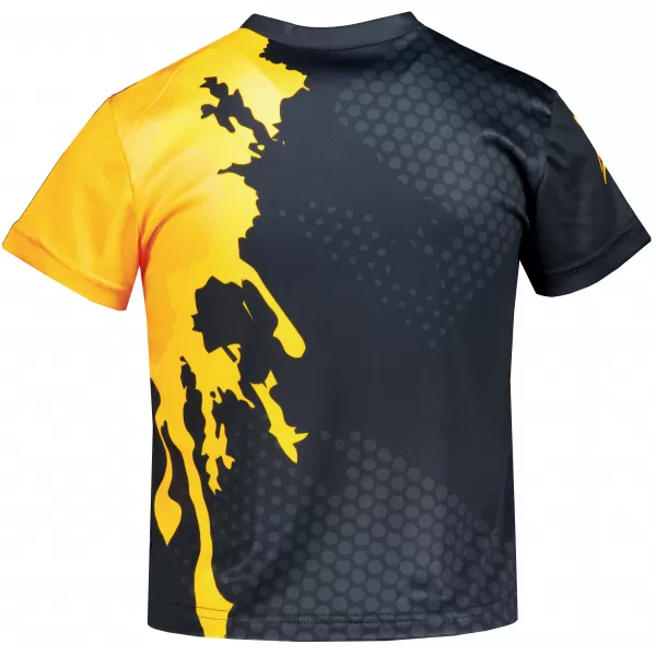  Gyermekfunkciós T -piró prémium ALTISPORT VOJ/ALM112TR01 FEKETE-FLUO NARANCS 