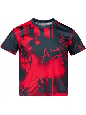 Gyermekfunkciós T -piró prémium ALTISPORT VOJ/ALK076TR01 PIROS -BLACK