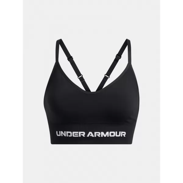  Női melltartó UNDER ARMOUR VANISH SEAMLESS LOW BRA 1384417-001 FEKETE 