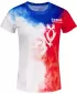 Női T -tiszt prémium ALTISPORT VOJ/ALW118TR01 ZÁSZLÓ/OROSZLÁNOK
