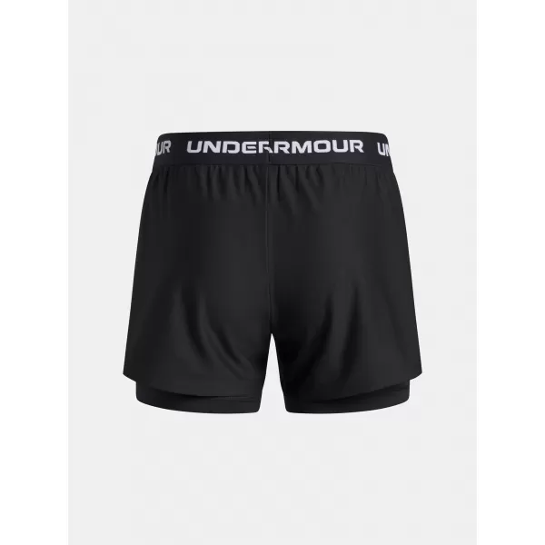  Lány rövidnadrág UNDER ARMOUR UA TECH PLAY UP 2N1 SHORT 6004985-005 FEKETE 