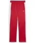 Női melegítőnadrág PUMA T7 ALWAYS ON STRAIGHT TRACK PANTS OP 62979711 MINDEN IDŐK PIROS