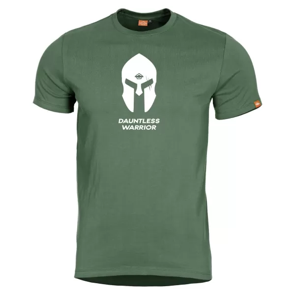  póló PENTAGON SPARTAN HELMET K09012 OLÍVA ZÖLD 