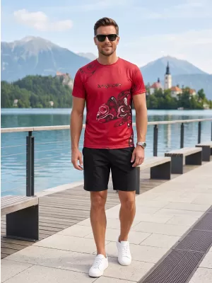 Prémium férfi szabadidő ing ALTISPORT VOJ/ALM122TR06 PIROS