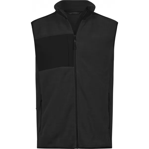  Férfi mellény TEE JAYS | TJ 9122 FEKETE/FEKETE 