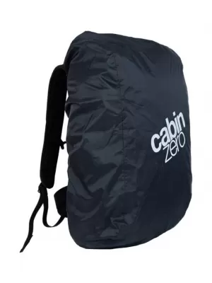 Hátizsák esőkabát CABINZERO ADVENTURE RAINCOVER TELJESEN FEKETE