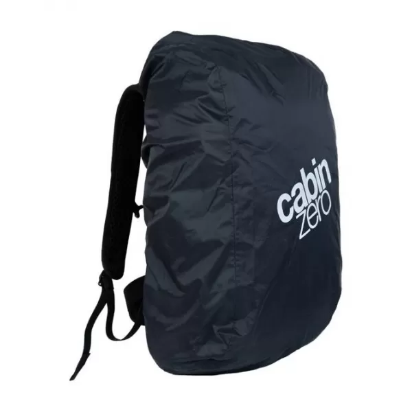  Hátizsák esőkabát CABINZERO ADVENTURE RAINCOVER TELJESEN FEKETE 