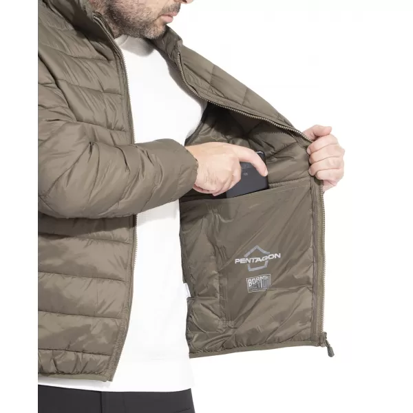  Kabát PENTAGON NUCLEUS PUFFER JACKET K08030 FEKETE 