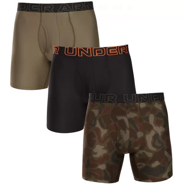  Férfi boxerek UNDER ARMOUR M UA PERF TECH (3KS) 1383879-392 FEKETE NAPELEMES ORAN 