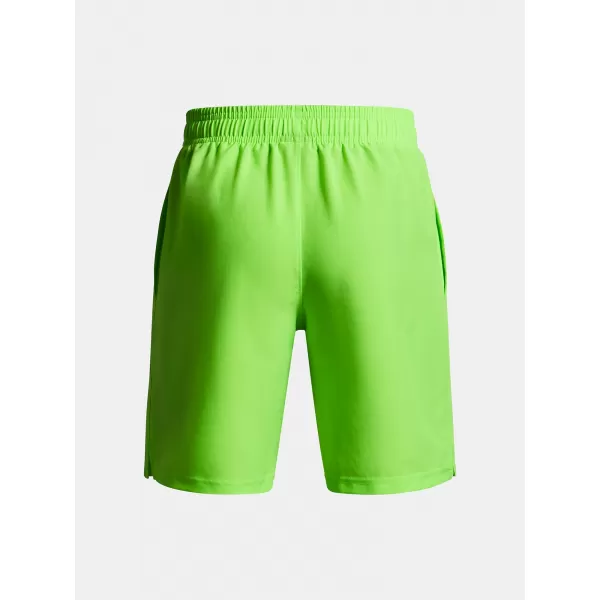  Fiú rövidnadrág UNDER ARMOUR UA TECH WOVEN WORDMARK SHORT 1383341-389 ZÖLD 