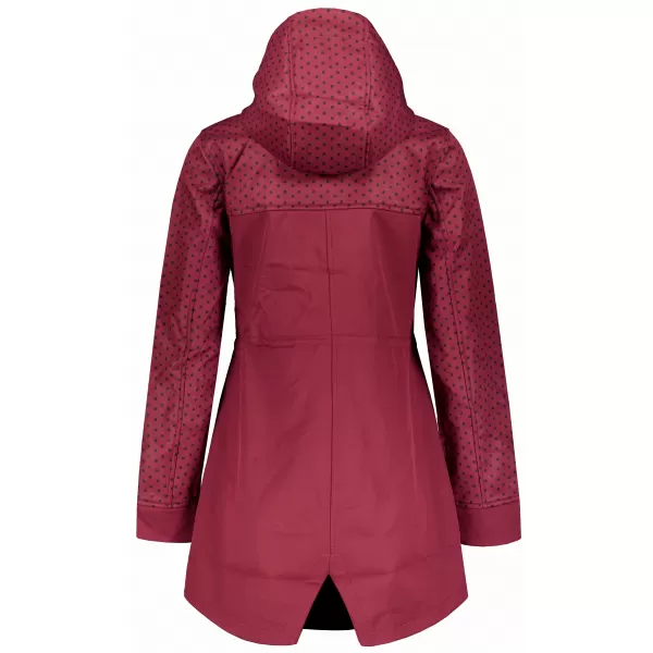  Női softshell dzseki ALTISPORT GEMEE BURGUNDIA 