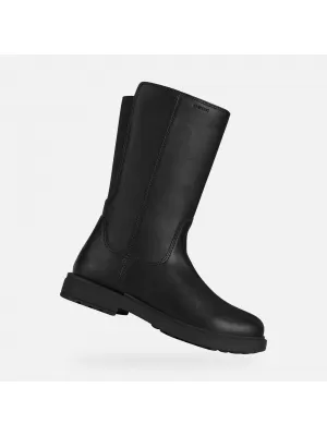 Lányok téli csizma GEOX ECLAIR J169QE000BCC9999 FEKETE