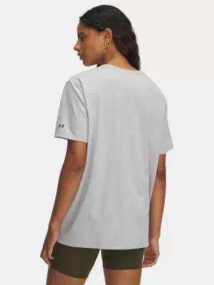 Női póló UNDER ARMOUR RIVAL OS CAMPUS TEE 6007883-011 SZÜRKE
