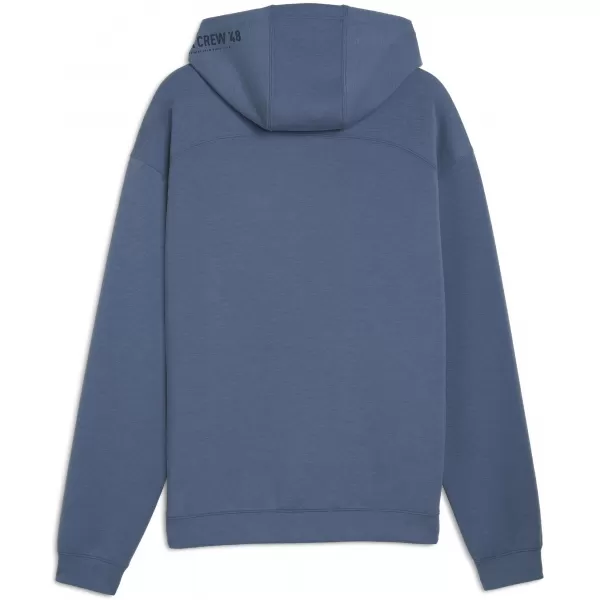  Férfi pulóver PUMA M CLOUDSPUN HOODIE 52759580 SÖTÉT INDIGÓ HANGA 