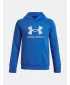 Fiú pulóver UNDER ARMOUR UA RIVAL FLEECE BL HOODIE 1379791-402 KÉK