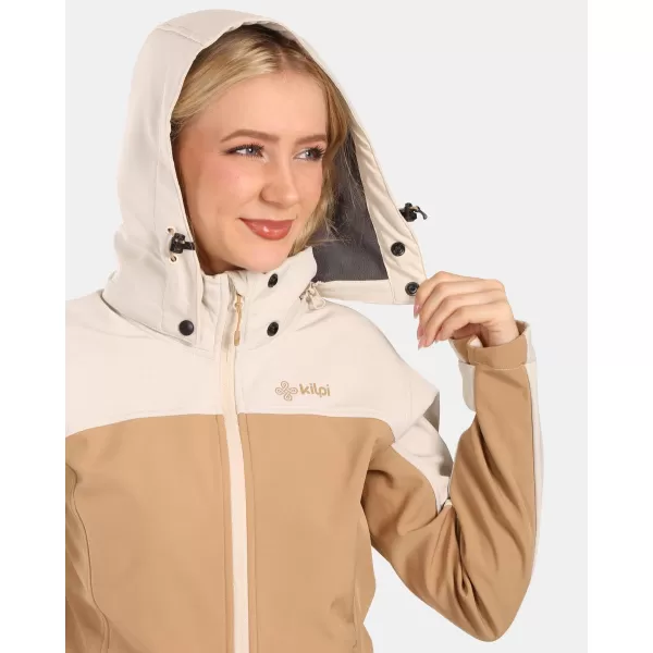  Női softshell kabát KILPI RAVIA-W ZL0125KI BÉZS 