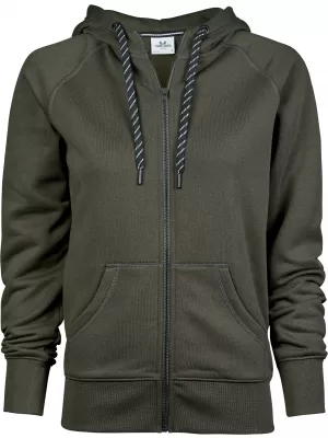 Női pulóver TEE JAYS | TJ 5436 MÉLYZÖLD