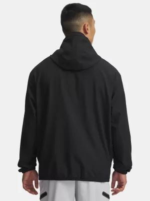 Férfi pulóver UNDER ARMOUR UA UNSTOPPABLE WVN HOODIE 6003864-001 FEKETE